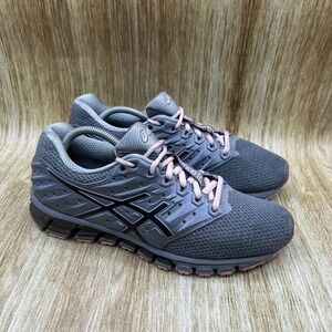 ASICS Gel-Quantum 180 2 Women's Size 9 Gray Pink Running Shoes Sneakers T887N
